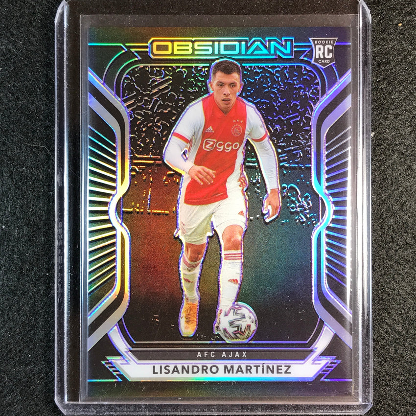 2020-21 Obsidian Lisandro Martinez Rookie Base Electric Etch Purple 67/75