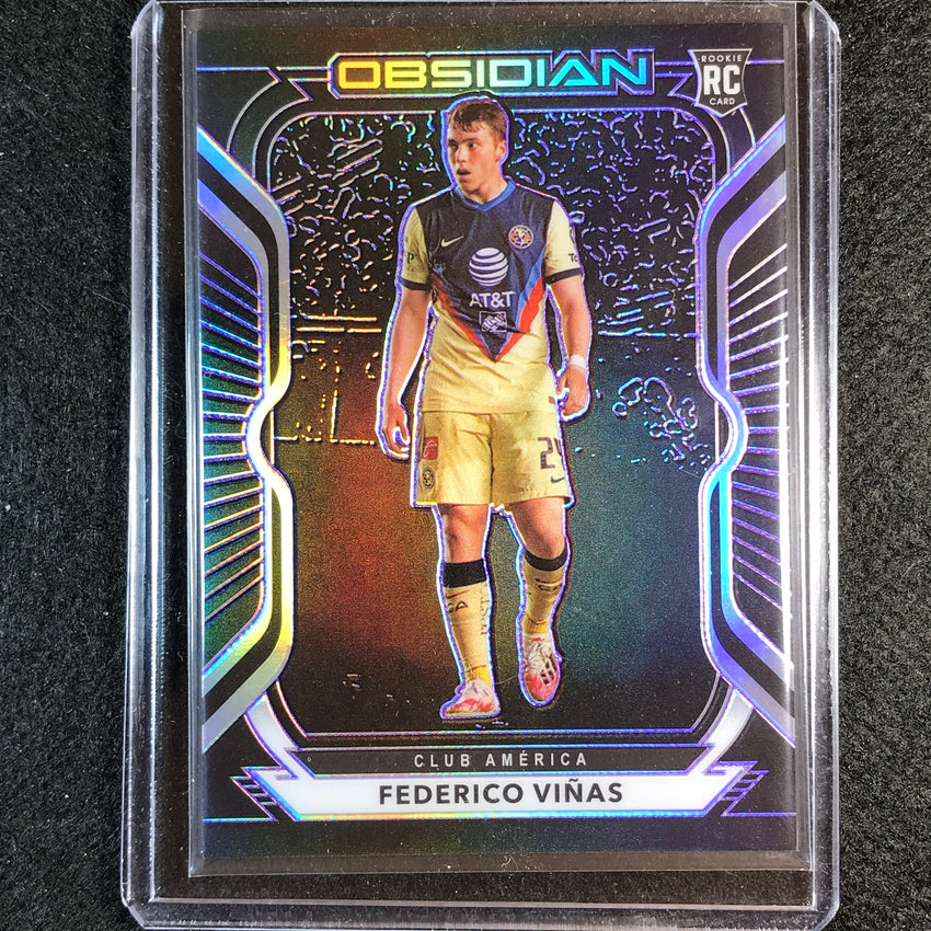 2020-21 Obsidian Federico Vinas Rookie Base Electric Etch Purple 43/75