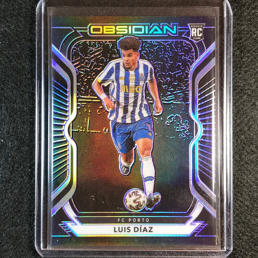 2020-21 Obsidian Luis Diaz Rookie Base Electric Etch Purple 49/75