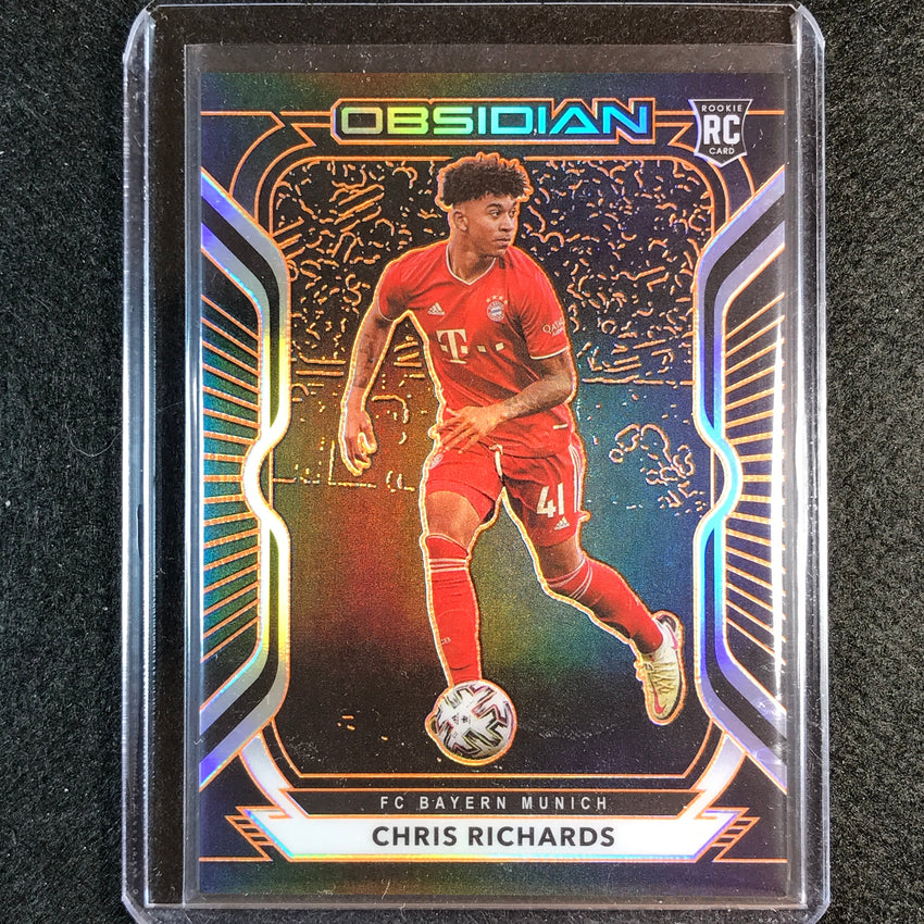 2020-21 Obsidian Chris Richards Rookie Base Electric Etch Orange 43/50