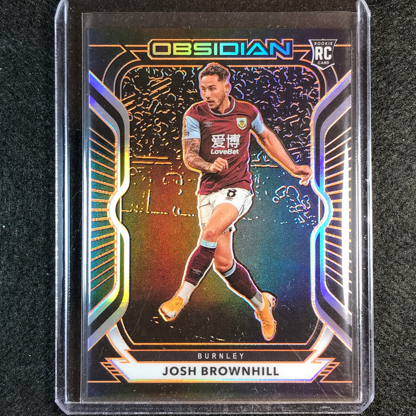 2020-21 Obsidian Josh Brownhill Rookie Base Electric Etch Orange 20/50