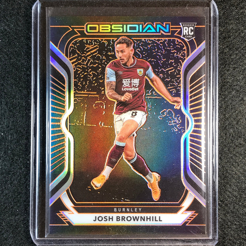 2020-21 Obsidian Josh Brownhill Rookie Base Electric Etch Orange 21/50