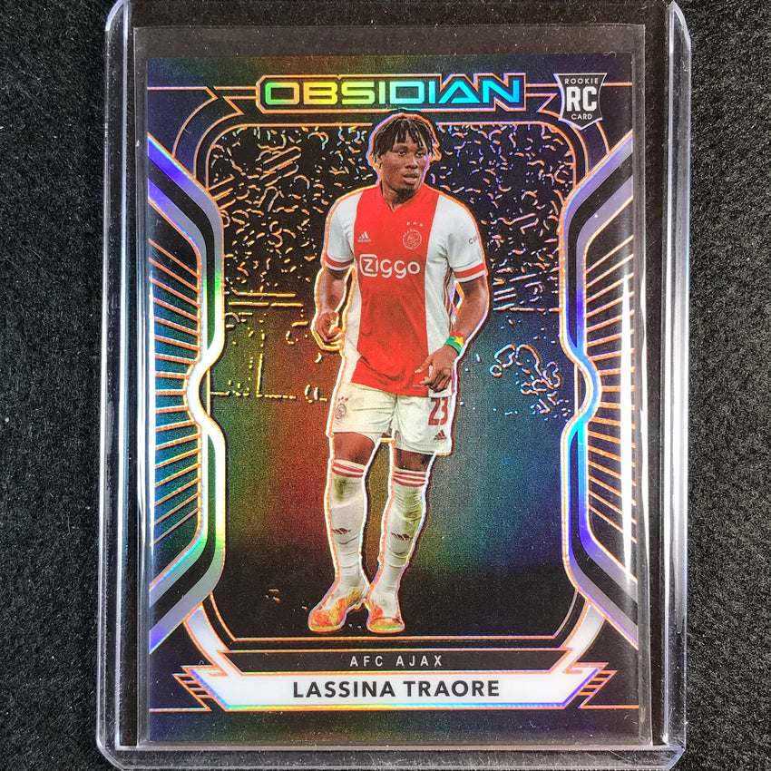 2020-21 Obsidian Lassina Traore Rookie Base Electric Etch Orange 38/50