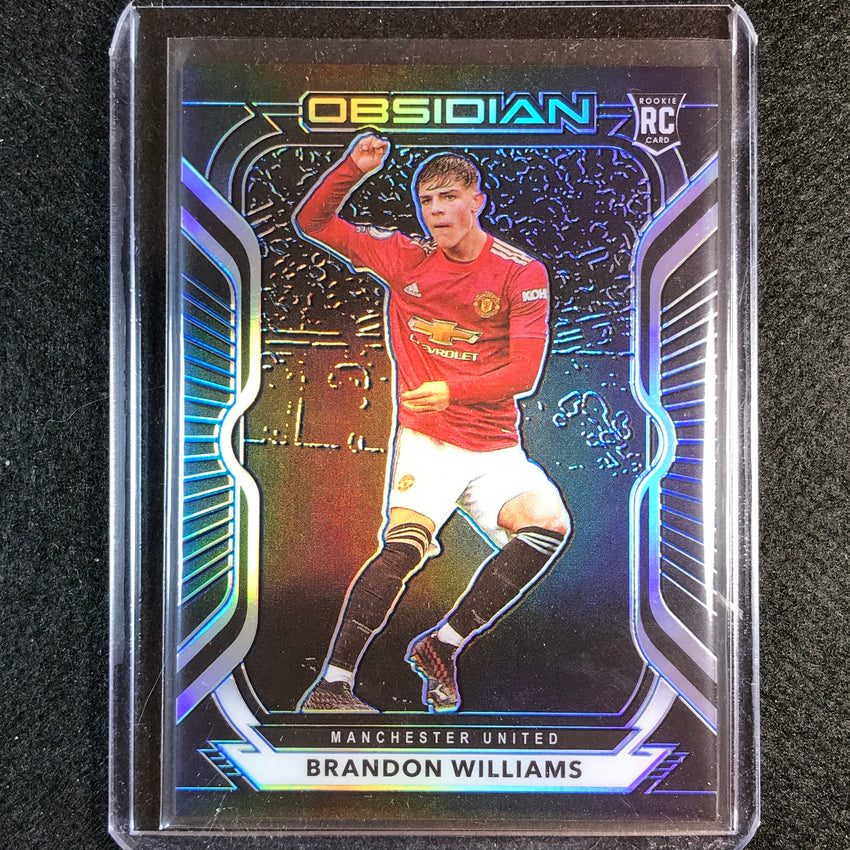 2020-21 Obsidian Brandon Williams Rookie Base Electric Etch Blue 9/30
