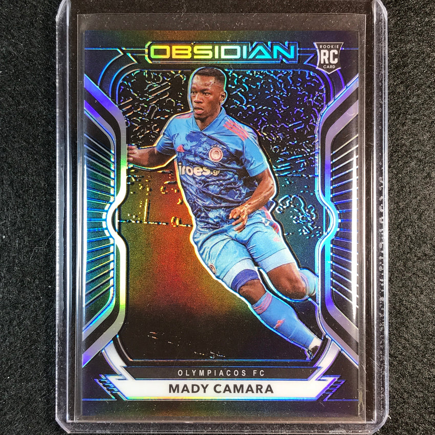 2020-21 Obsidian Mady Camara Rookie Base Electric Etch Blue 3/30