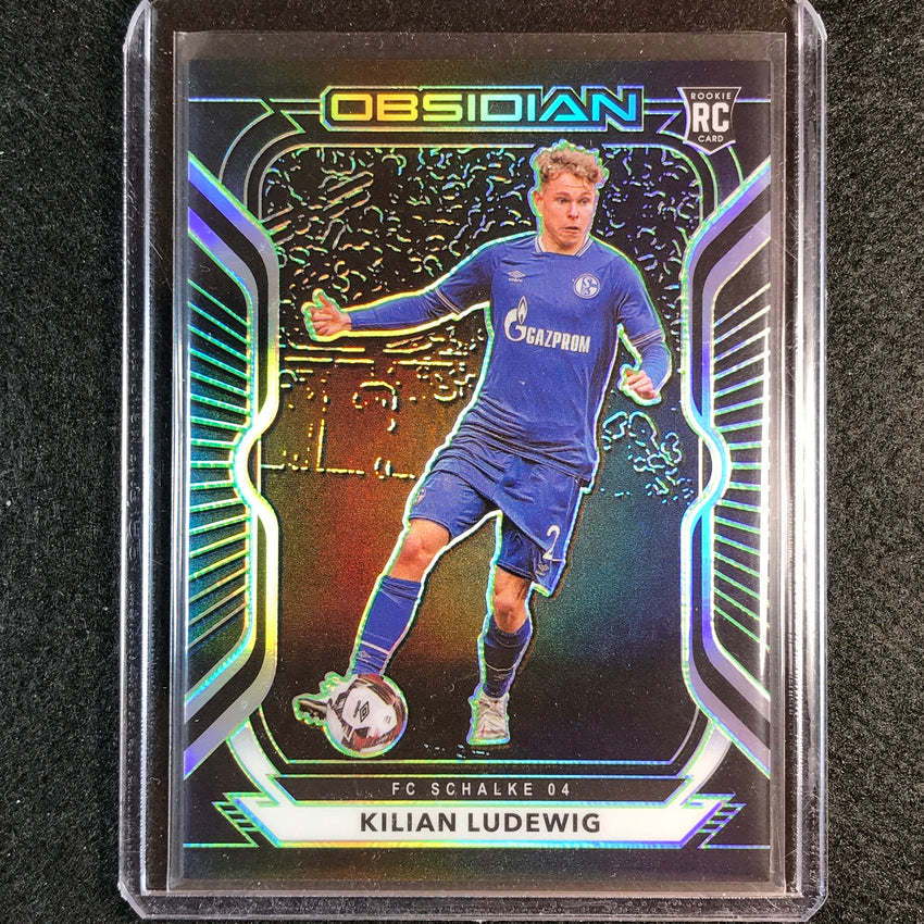 2020-21 Obsidian Kilian Ludewig Rookie Base Electric Etch Green 23/25