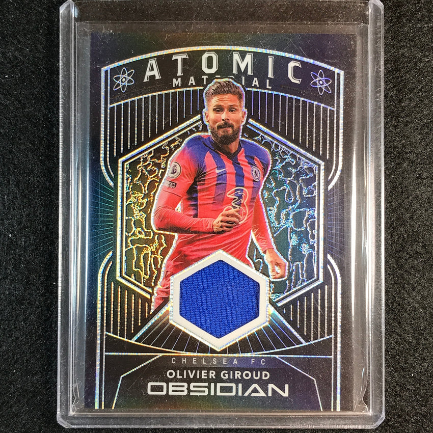2020-21 Obsidian Olivier Giroud Atomic Materials Relic Silver 82/149