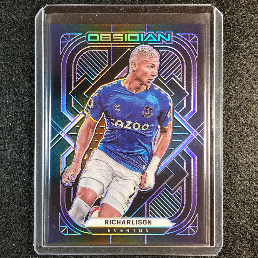 2021-22 Obsidian Richarlison Base Electric Etch Purple 19/30