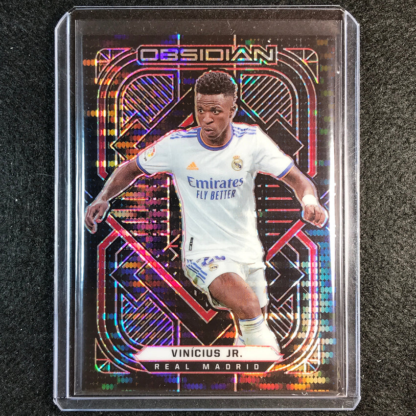 2021-22 Obsidian Vinicius Jr. Base Electric Etch Red Pulsar 21/26