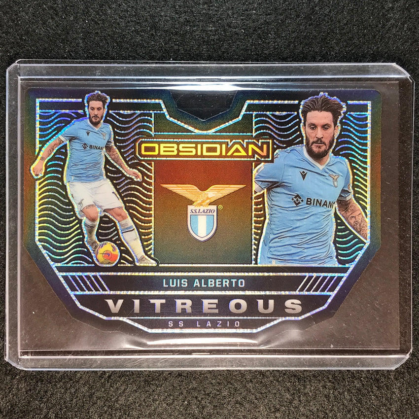 2021-22 Obsidian Luis Alberto Vitreous Die-cut Silver 80/99
