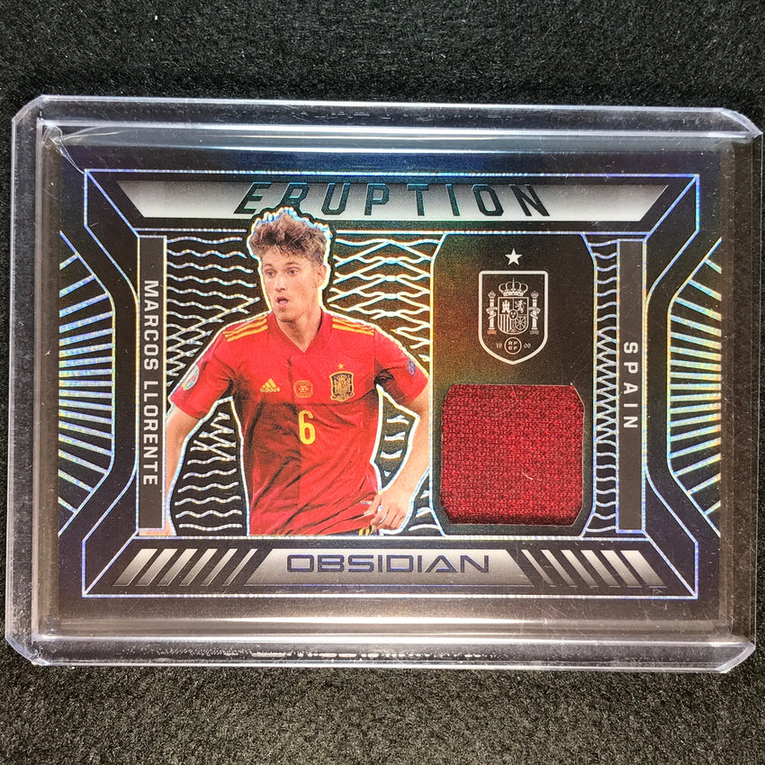 2021-22 Obsidian Marcos Llorente Eruption Jersey Relic Silver 99/149