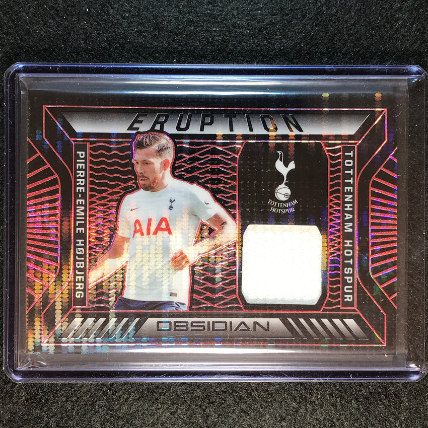 2021-22 Obsidian Pierre-emile Hojbjerg Eruption Jersey Relic Red Pulsar 36/44