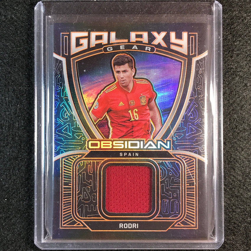 2021-22 Obsidian Rodri Galaxy Gear Jersey Relic Electric Etch Orange 14/50