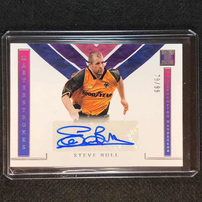 2022-23 Impeccable Epl Steve Bull Masterstrokes Auto Silver 79/99