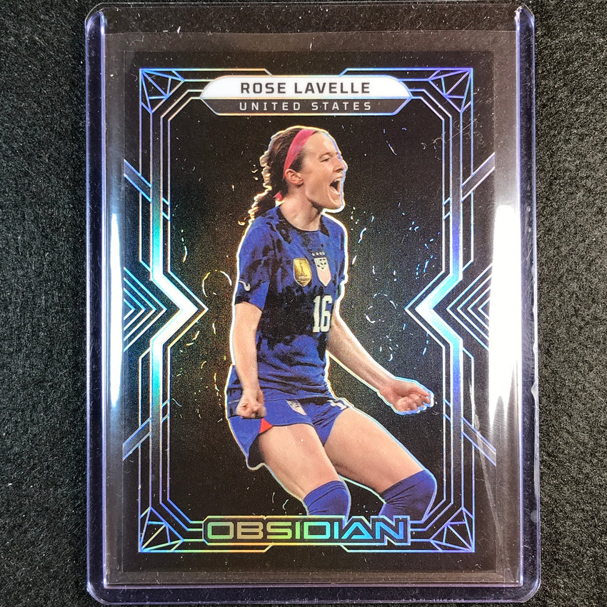 2022-23 Obsidian Rose Lavelle Base Silver 32/115