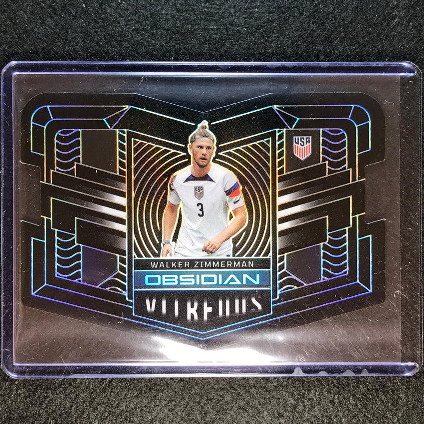 2022-23 Obsidian Walker Zimmerman Vitreous Die-cut Silver 84/115