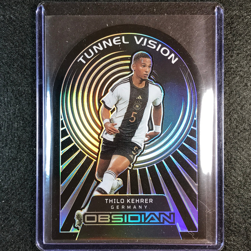 2022-23 Obsidian Thilo Kehrer Tunnel Vision Die-cut Silver 69/115