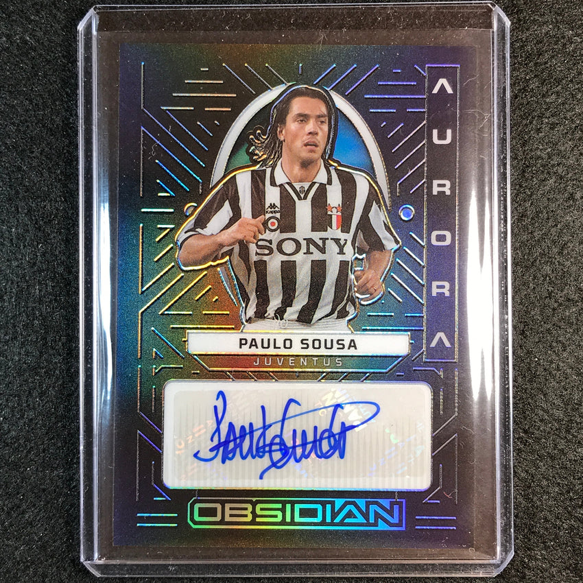 2022-23 Obsidian Paulo Sousa Aurora Auto Silver 8/199