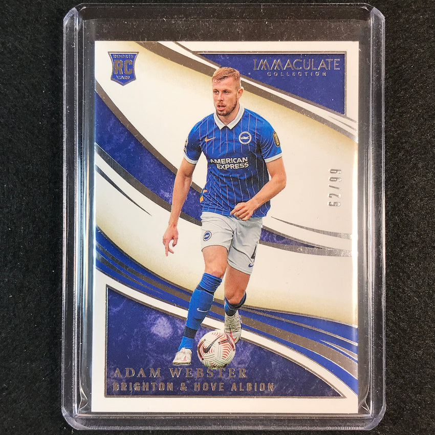 2020 Immaculate Adam Webster Rookie Base Silver 62/99