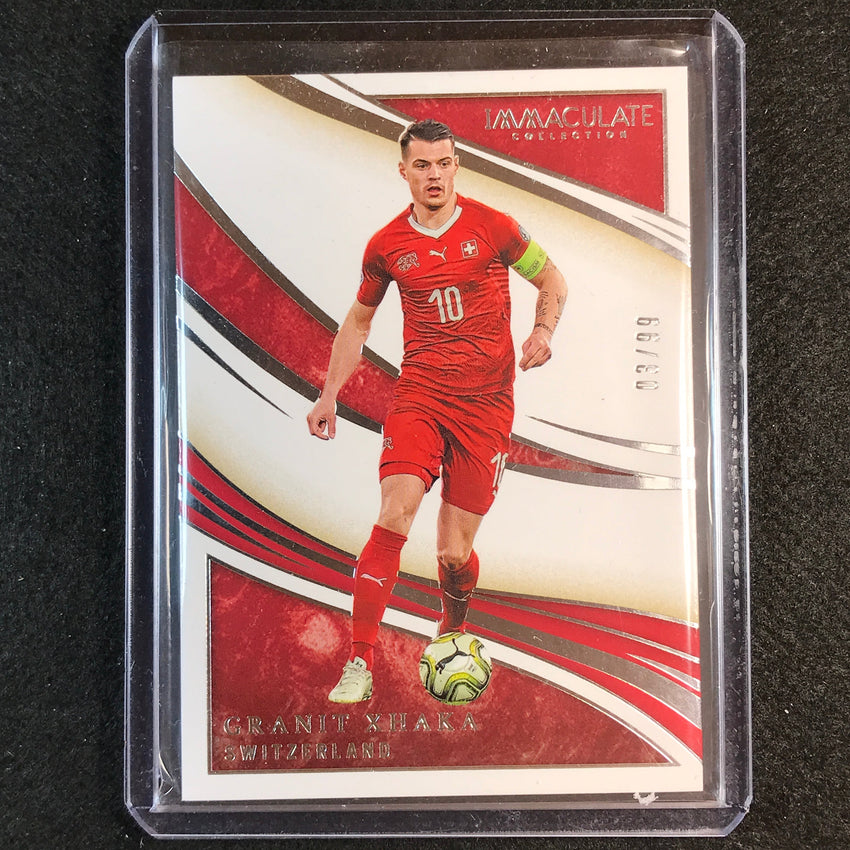 2020 Immaculate Granit Xhaka Base Silver 3/99