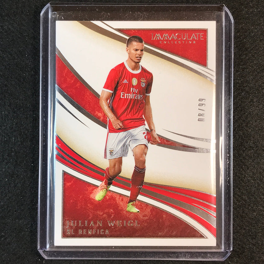 2020 Immaculate Julian Weigl Base Silver 8/99