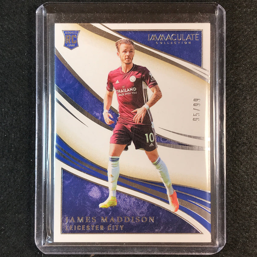 2020 Immaculate James Maddison Rookie Base Silver 95/99