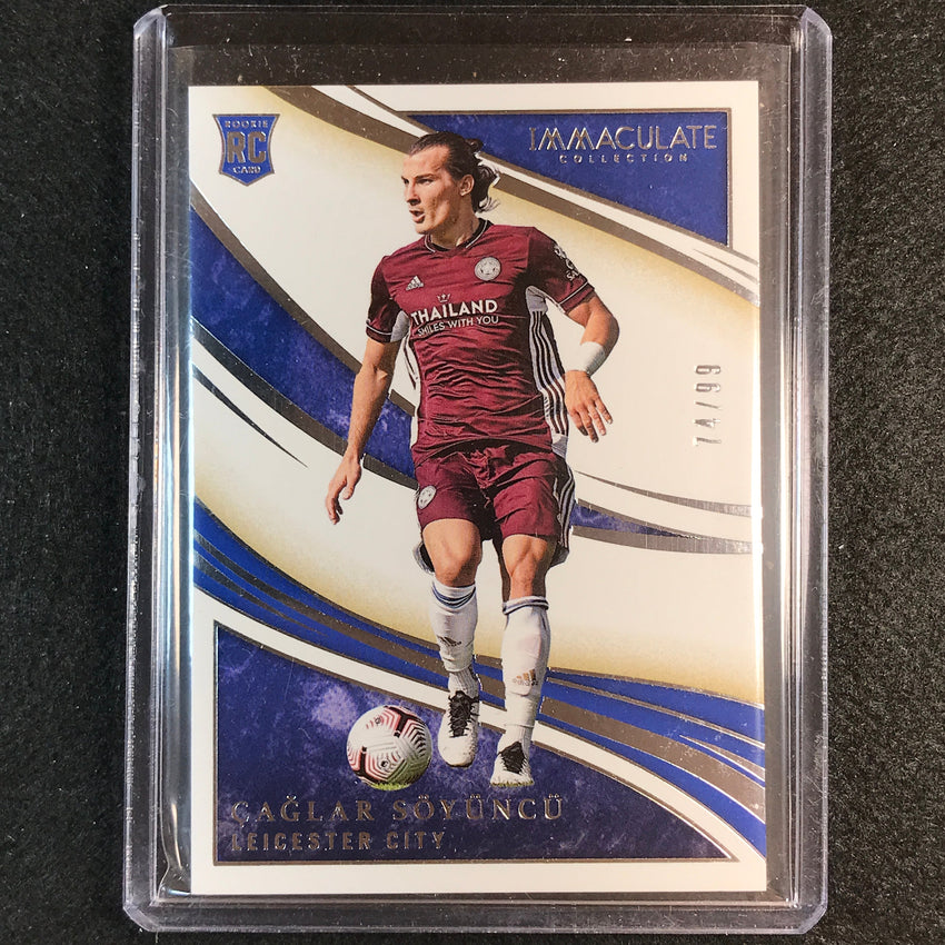 2020 Immaculate Caglar Soyuncu Rookie Base Silver 74/99