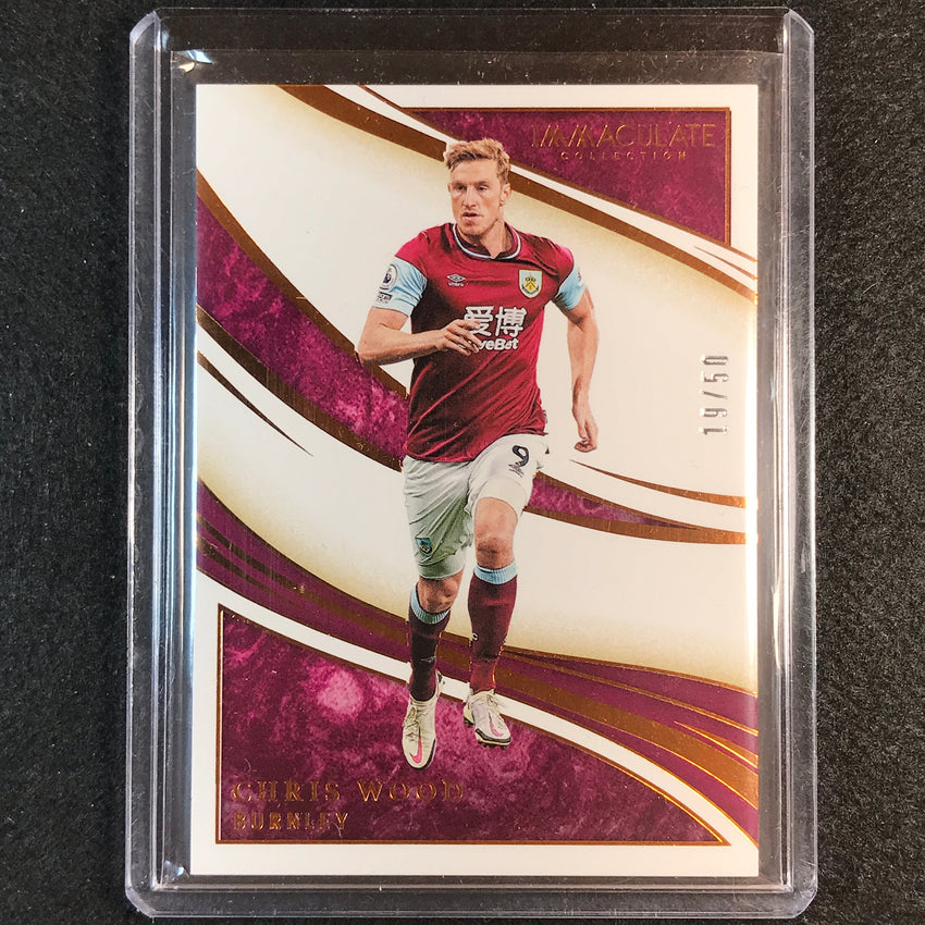 2020 Immaculate Chris Wood Base Copper Bronze 19/50