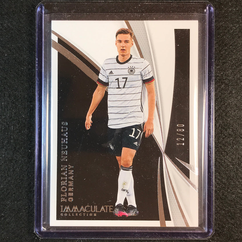 2021 Immaculate Florian Neuhaus Base Silver 12/80