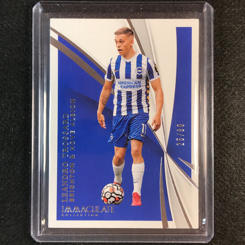 2021 Immaculate Leandro Trossard Base Silver 25/80