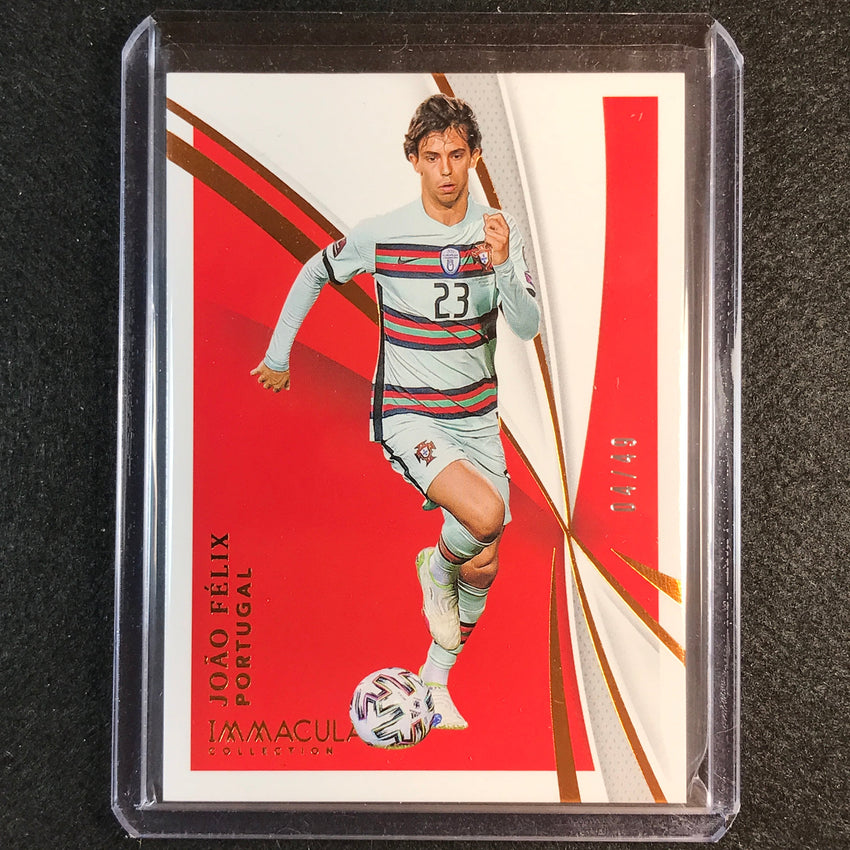 2021 Immaculate Joao Felix Base Copper Bronze 4/49