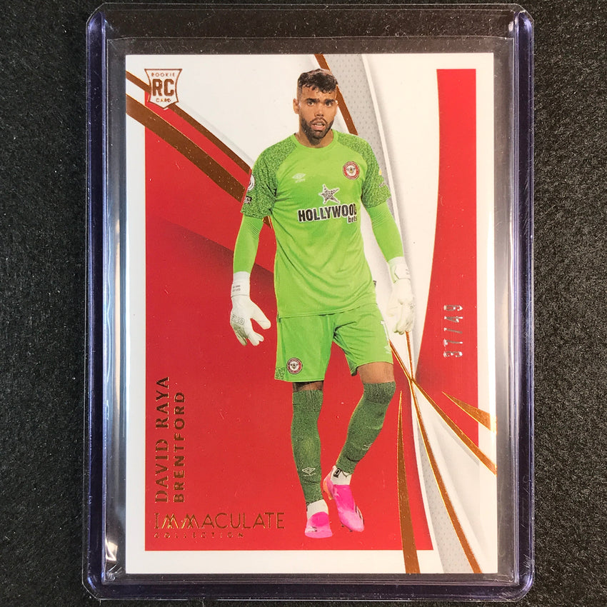 2021 Immaculate David Raya Rookie Base Copper Bronze 37/49