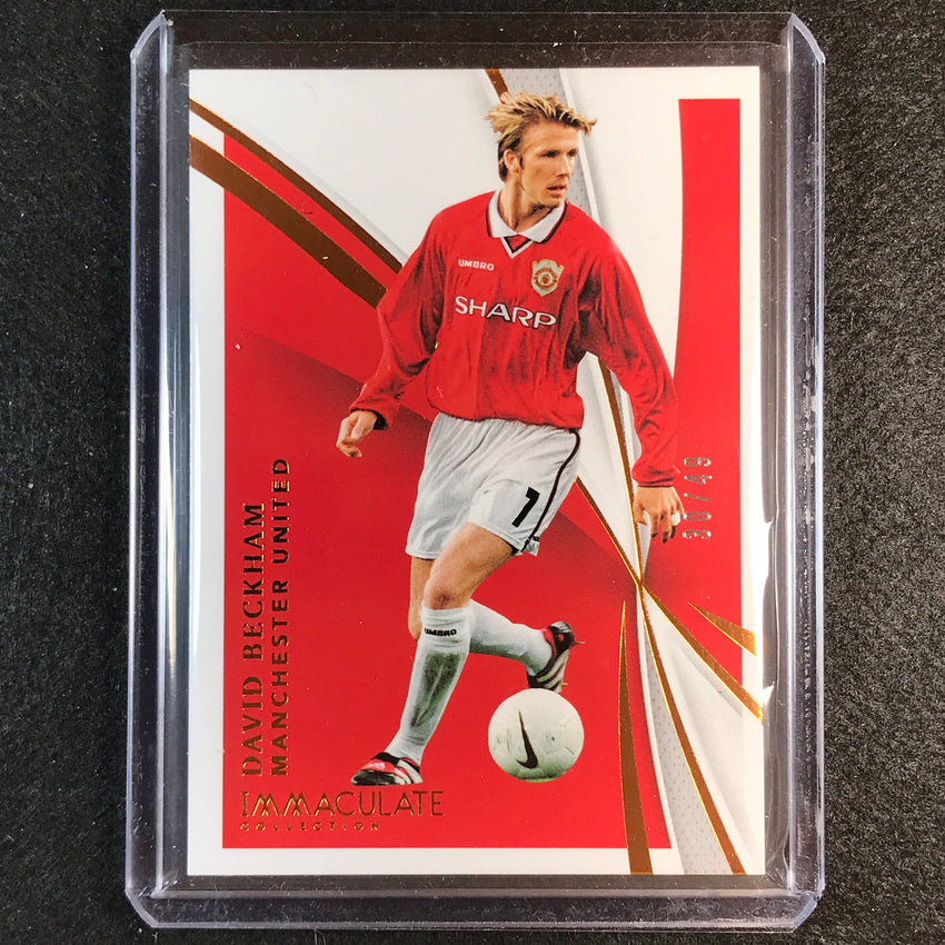 2021 Immaculate David Beckham Base Copper Bronze 30/49