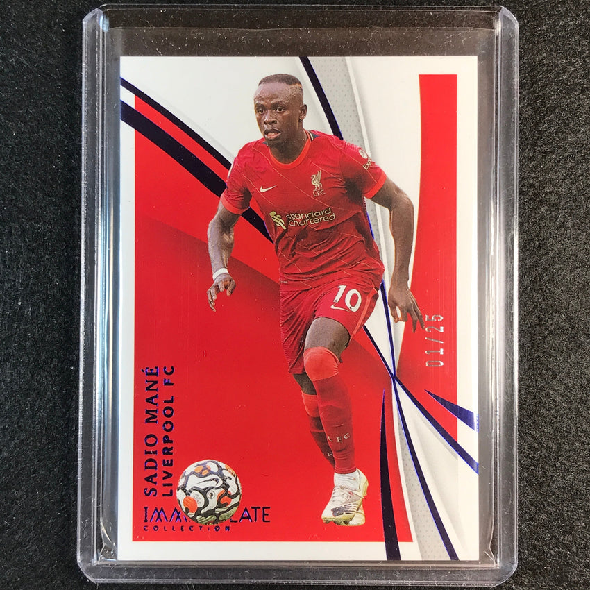 2021 Immaculate Sadio Mane Base Sapphire 1/25