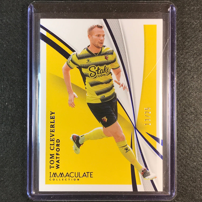 2021 Immaculate Tom Cleverley Base Sapphire 13/25