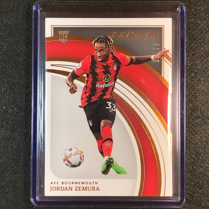 2022-23 Immaculate Jordan Zemura Rookie Base Copper Bronze 55/75