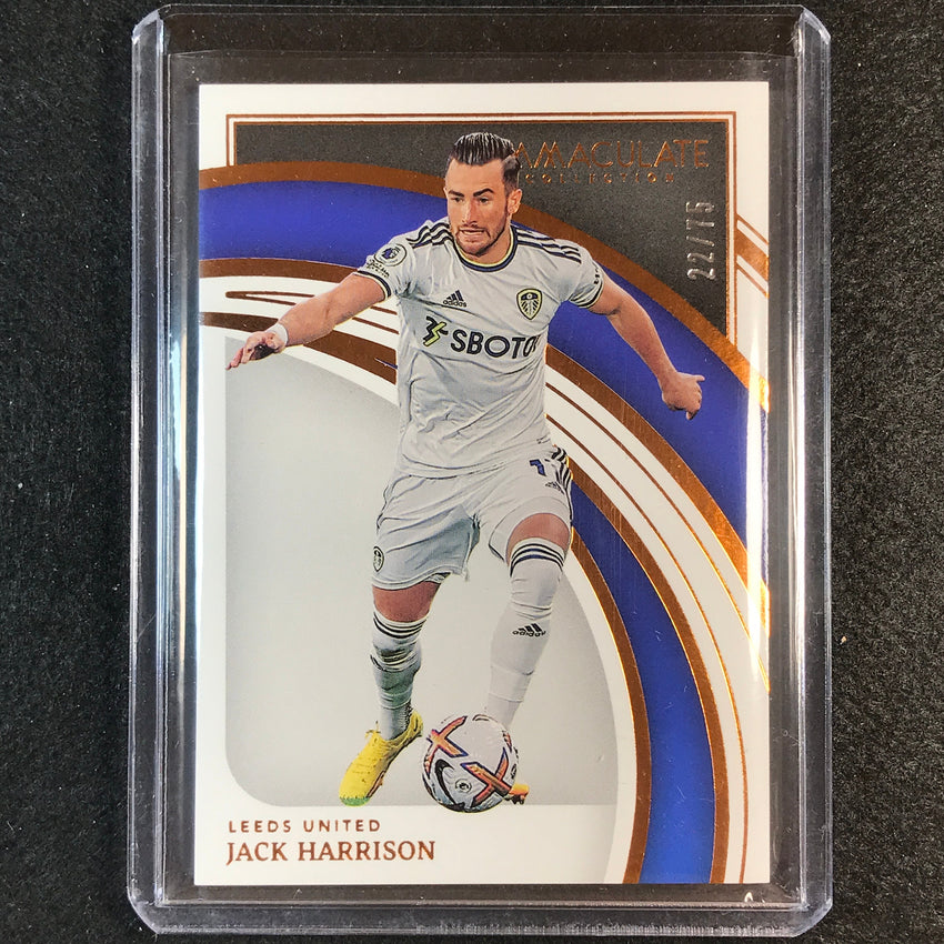 2022-23 Immaculate Jack Harrison Base Copper Bronze 22/75