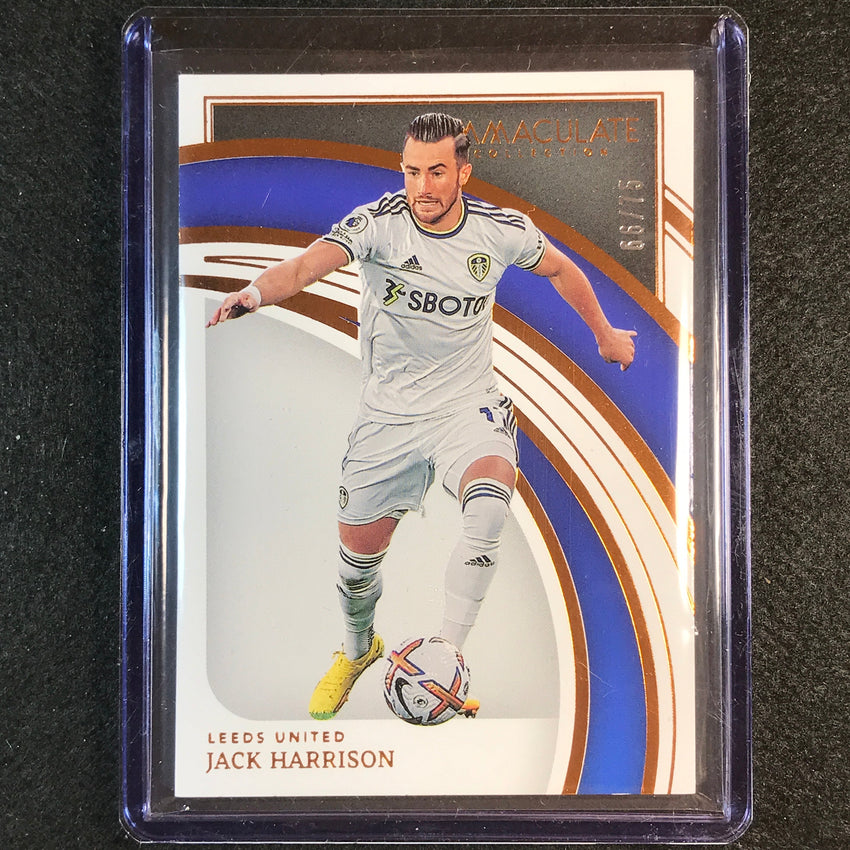 2022-23 Immaculate Jack Harrison Base Copper Bronze 66/75
