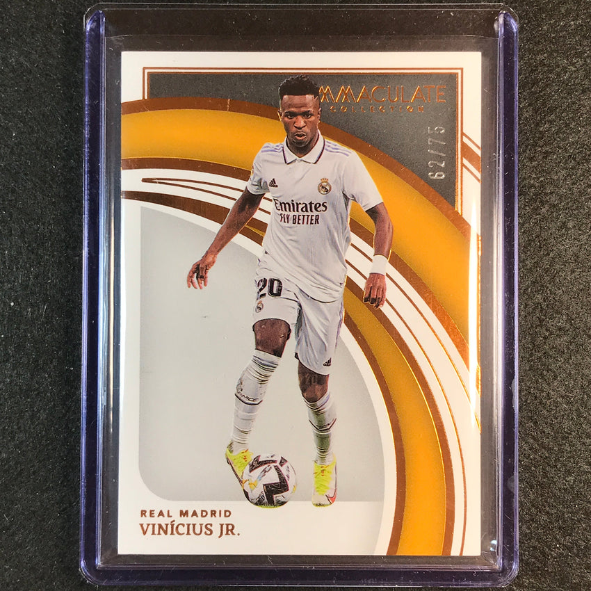 2022-23 Immaculate Vinicius Jr. Base Copper Bronze 62/75