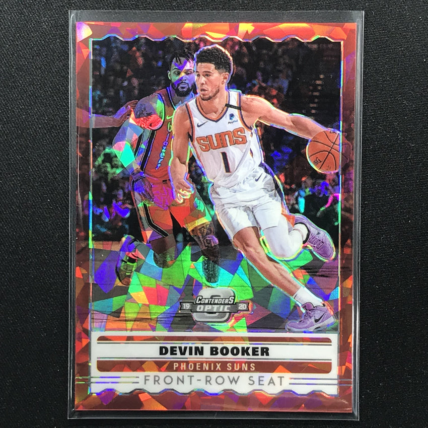2019-20 Contenders Optic DEVIN BOOKER Front Row Seat Red Ice #20-Cherry Collectables