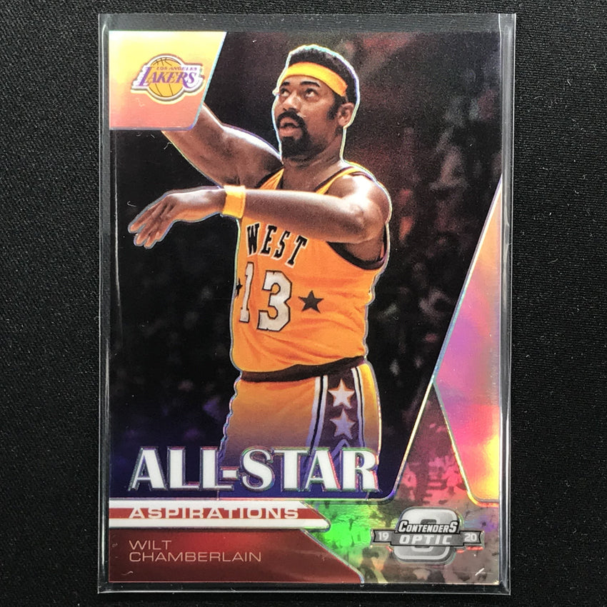 2019-20 Contenders Optic WILT CHAMBERLAIN All Star Aspirations Silver #9-Cherry Collectables