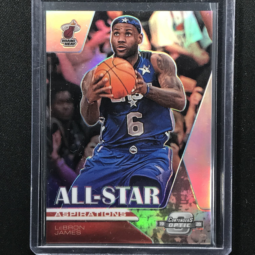 2019-20 Contenders Optic LEBRON JAMES All Star Aspirations Silver #20-Cherry Collectables
