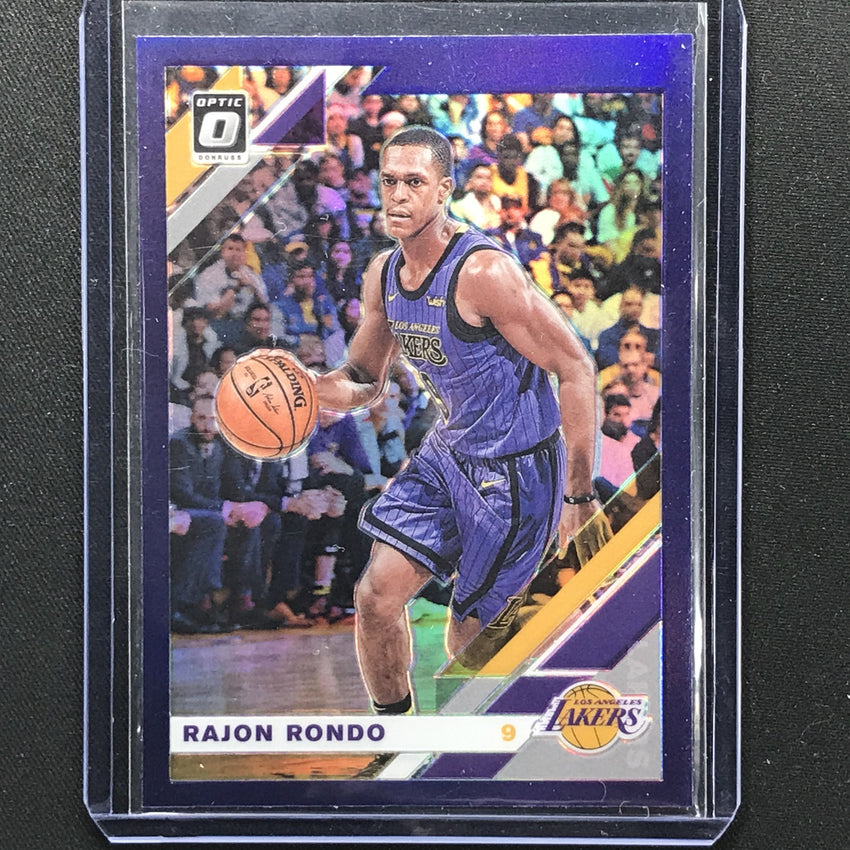 2019-20 Optic RAJON RONDO Purple Prizm Holo #100-Cherry Collectables