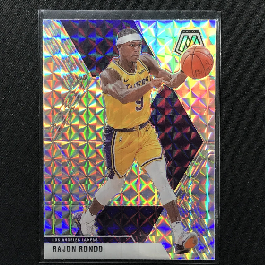 2019-20 Mosaic RAJON RONDO Mosaic Silver Prizm #196-Cherry Collectables