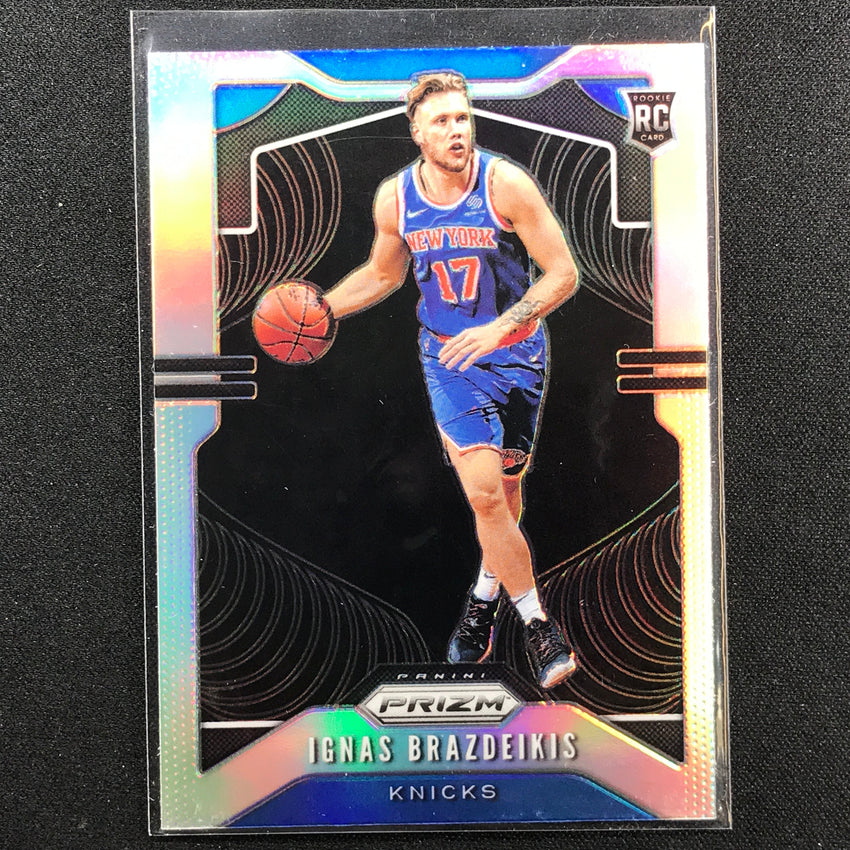 2019-20 Prizm IGNAS BRAZDEIKIS Rookie Silver #284