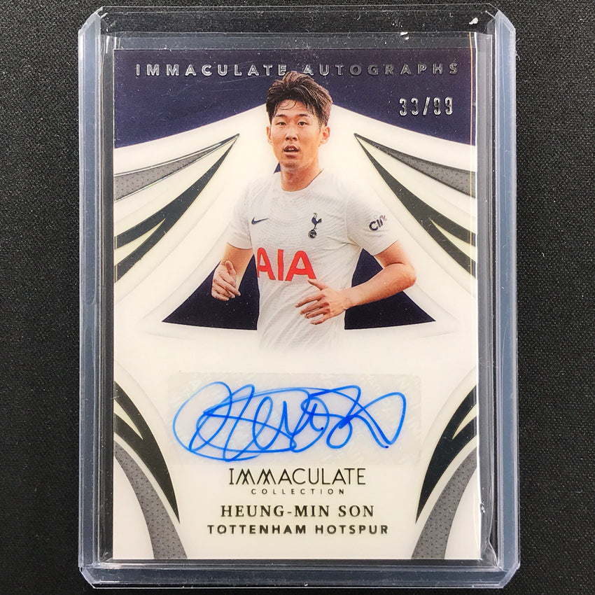 2021 Immaculate Heung-min Son Immaculate Auto Acetate 33/99