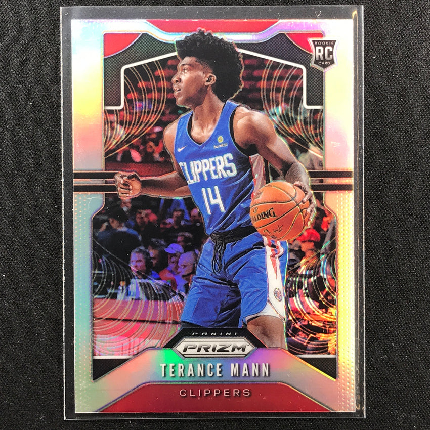 2019-20 Prizm Terance Mann Rookie Silver No 296