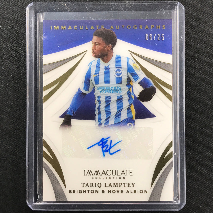 2021 Immaculate Tariq Lamptey Immaculate Auto Acetate Gold 6/25