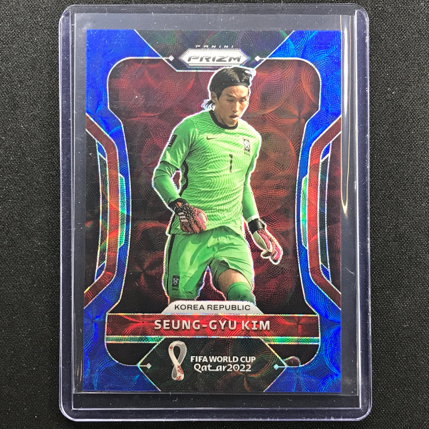 2022 Prizm Fifa World Cup Qatar Seung-gyu Kim Choice Blue Scope 132/135
