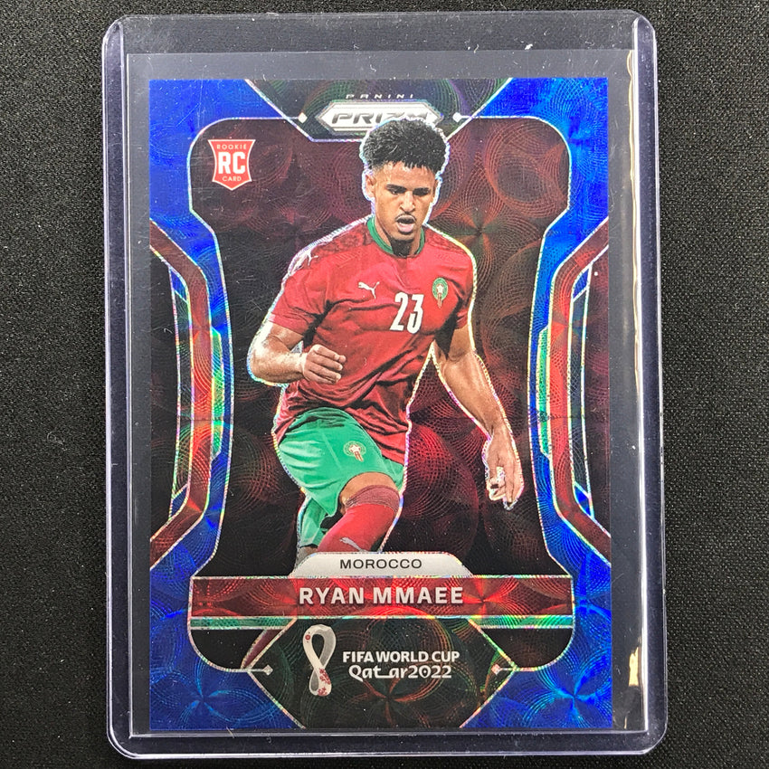 2022 Prizm Fifa World Cup Qatar Ryan Mmaee Rookie Choice Blue Scope 64/135
